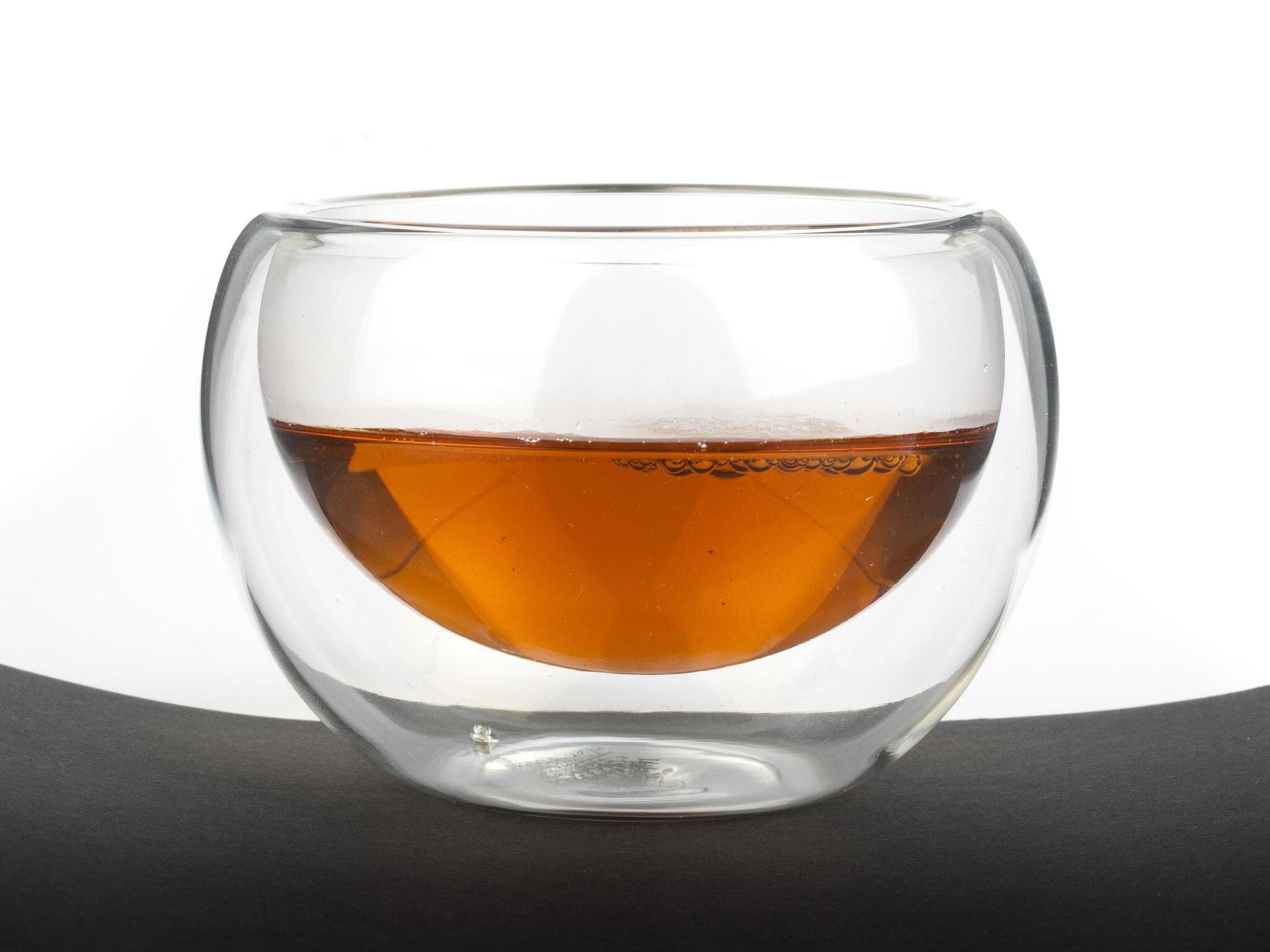 Double Wall Glass Tea Bowl