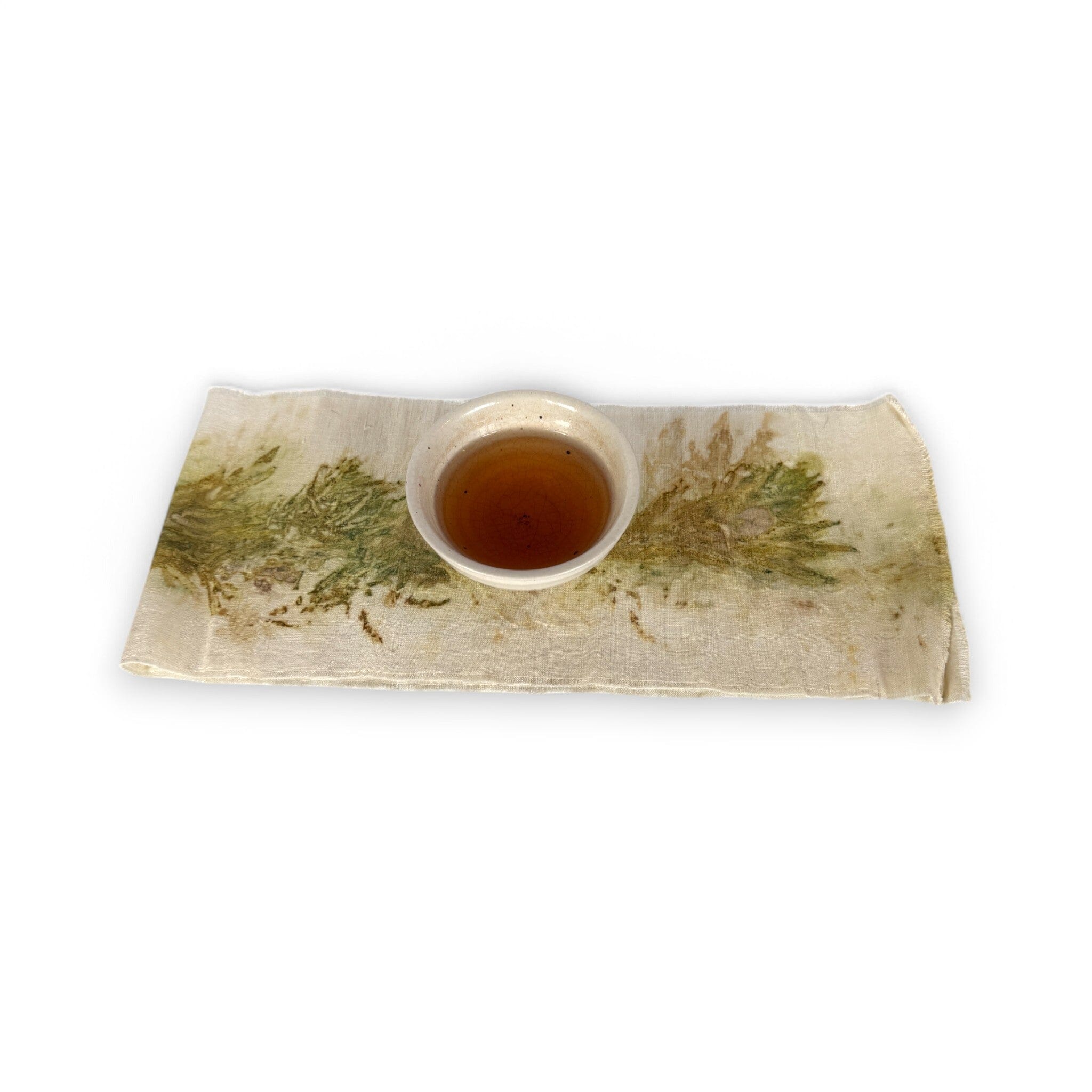 Plant-Dyed Cotten Runner