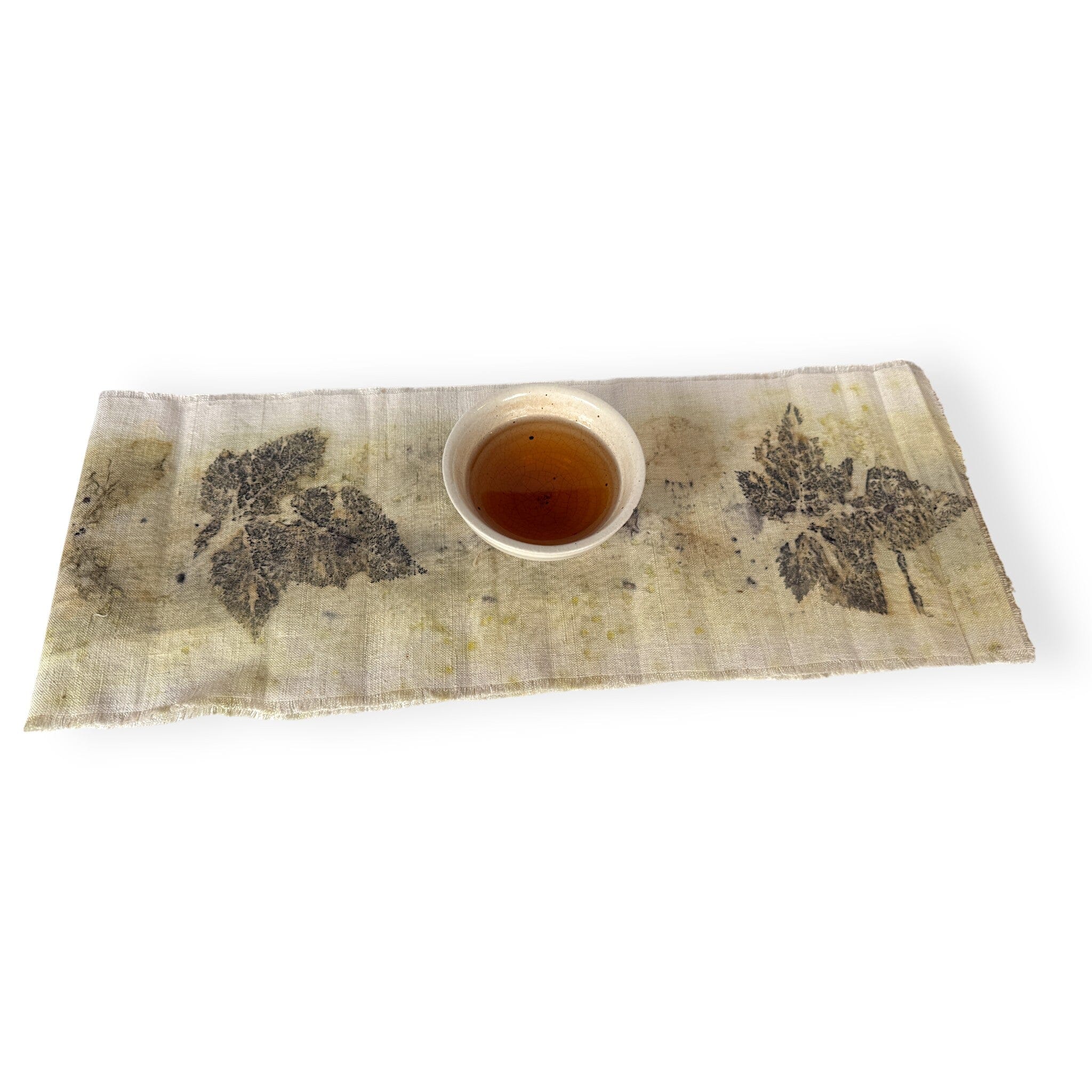 Plant-Dyed Cotten Runner