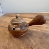 Wood Fired - Unglazed Wood Sidehandle Teapot - 145 mL
